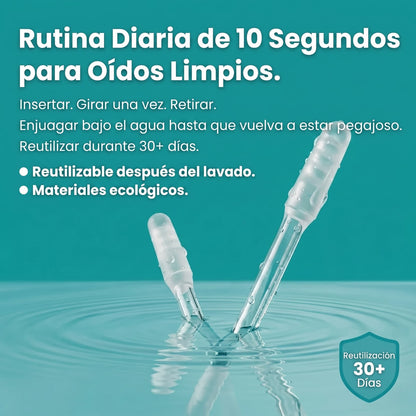 Limpiador Adhesivo de Oídos