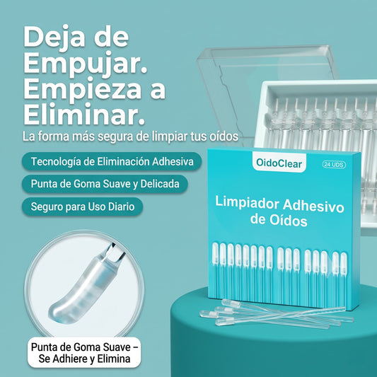 Limpiador Adhesivo de Oídos