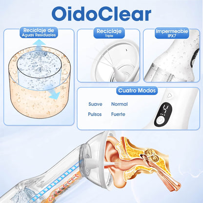 HydroClean - Limpiador de Oídos Eléctrico con Agua